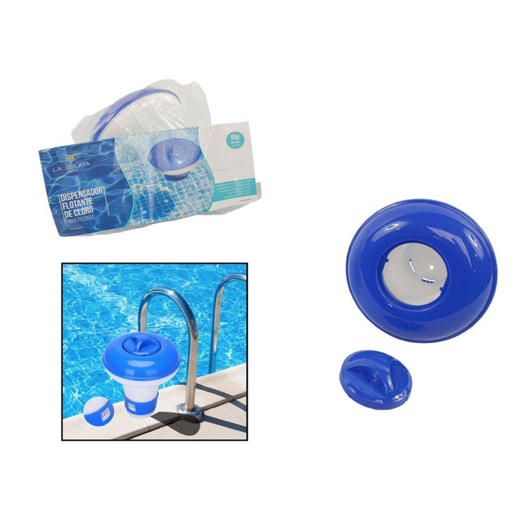 Trade Shop - Distributore Galleggiante Di Cloro Pulitore Per Piscina Vasche Idromassaggio 017051 -
