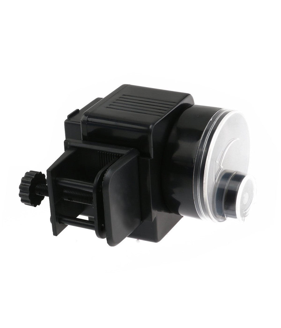 Distributore Mangiatoia Automatica Per Acquario Di Cibo E Mangime Pesci Timer         