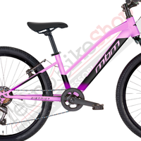 Bicicletta MTB da Ragazza MBM District 24" con Cambio 7 Velocità-Rosa
