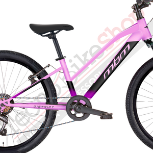 Bicicletta MTB da Ragazza MBM District 24" con Cambio 7 Velocità-Rosa