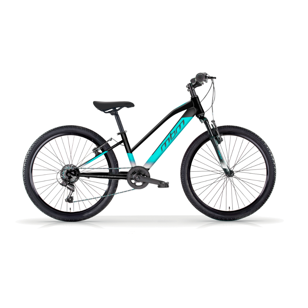 Bicicletta MTB da Ragazza MBM District 24" con Cambio 7 Velocità-Verde