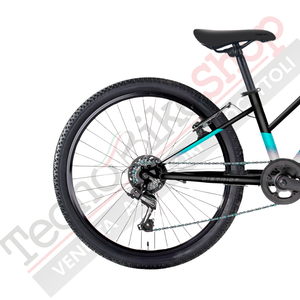 Bicicletta MTB da Ragazza MBM District 24" con Cambio 7 Velocità-Verde