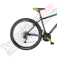 Bicicletta Uomo MTB MBM District 27,5" con Cambio 18 Velocità-Verde