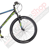 Bicicletta Uomo MTB MBM District 27,5" con Cambio 18 Velocità-Verde