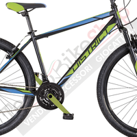 Bicicletta Uomo MTB MBM District 27,5" con Cambio 18 Velocità-Verde