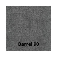 Divano 2 posti recliner manuale tessuto barrel90 grigio Boston 160x100x102H