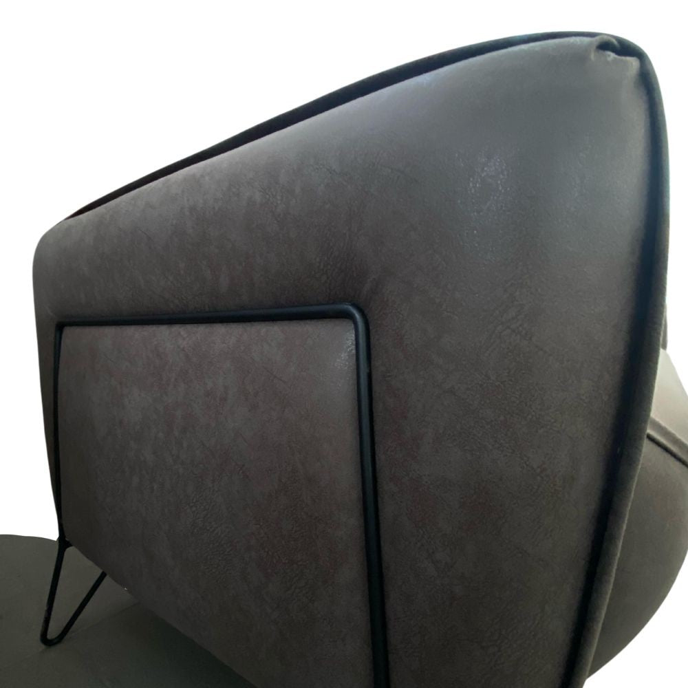 Divano 3 posti Crown 215x94x98h cm colore grigio