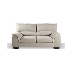 Divano 3 posti Atene in tessuto queen 198x90x100h colore taupe