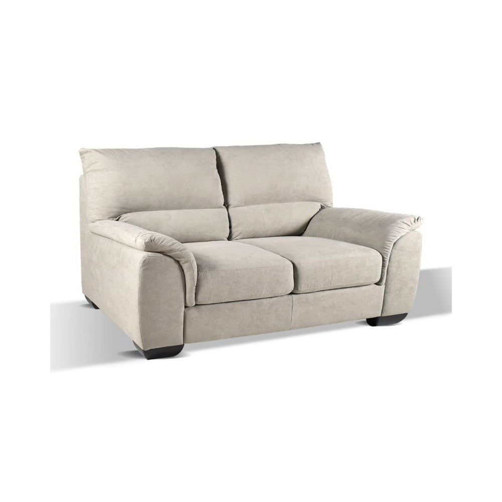 Divano 3 posti Atene in tessuto queen 198x90x100h colore taupe