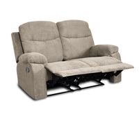 Divano Chicago 2 posti reclinabile colore cappuccino