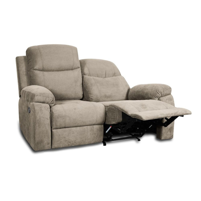 Divano Chicago 2 posti reclinabile colore cappuccino