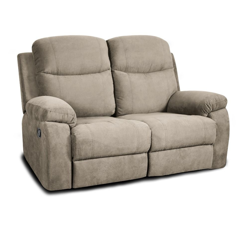 Divano Chicago 2 posti reclinabile colore cappuccino