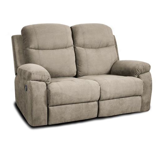 Divano Chicago 2 posti reclinabile colore cappuccino