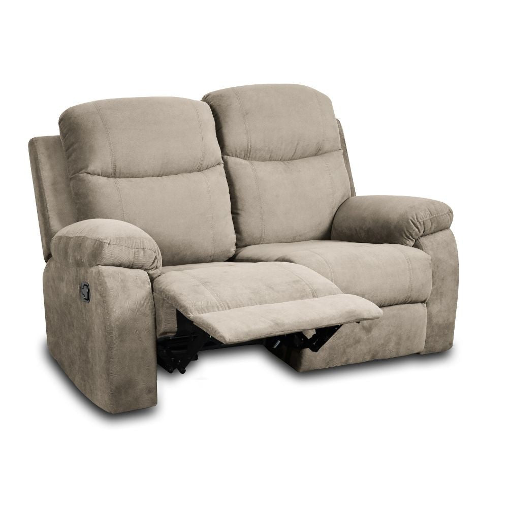 Divano Chicago 2 posti reclinabile colore cappuccino