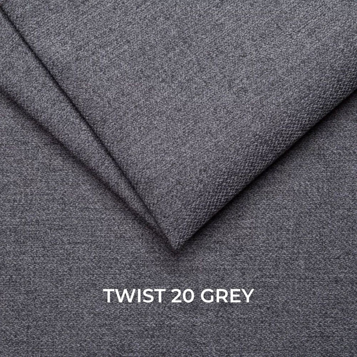 Divano Chicago 3 posti reclinabile colore grigio Twist 20