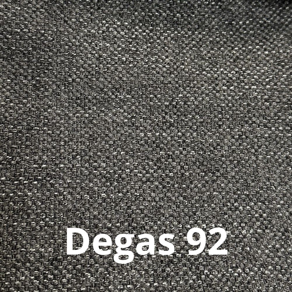 Divano con funzione letto e penisola contenitore destra Denver grigio tessuto Degas92