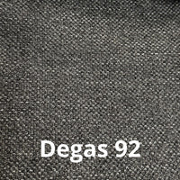 Divano con funzione letto e penisola contenitore destra Denver grigio tessuto Degas92