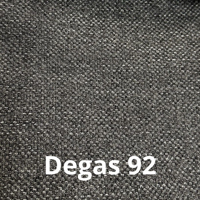 Divano con funzione letto e penisola contenitore destra Denver grigio tessuto Degas92