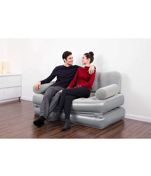 Divano Gonfiabile Multi Max 3 In 1 188x152x64cm Con Pompa Integrata Sacca 75079         