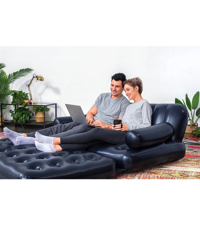 Divano Gonfiabile Multifunzionale 5in1 Multimax 188 X 152 X 64cm Con Pompa 75056         