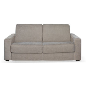 Divano letto 3 posti Kriog tessuto Barrel19 tortora 197x96x90h