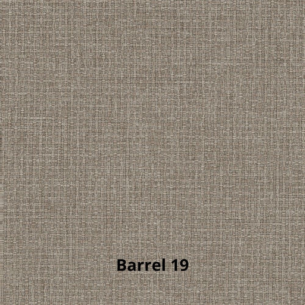 Divano letto 3 posti Kriog tessuto Barrel19 tortora 197x96x90h