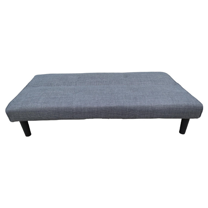 Divano Letto Astrid In Tessuto Grigio Scuro Dimensione 168x78x74cm