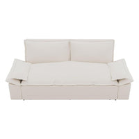 Divano letto Belly 2 posti colore beige 185x85x85H