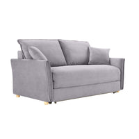 Divano Letto Cassie 3 posti tessuto grigio 176x93x97H: Stile, Comfort e Funzionalità
