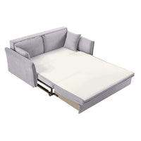Divano Letto Cassie 3 posti tessuto grigio 176x93x97H: Stile, Comfort e Funzionalità