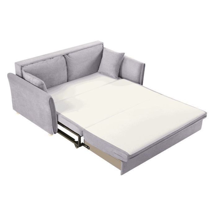 Divano Letto Cassie 3 posti tessuto grigio 176x93x97H: Stile, Comfort e Funzionalità