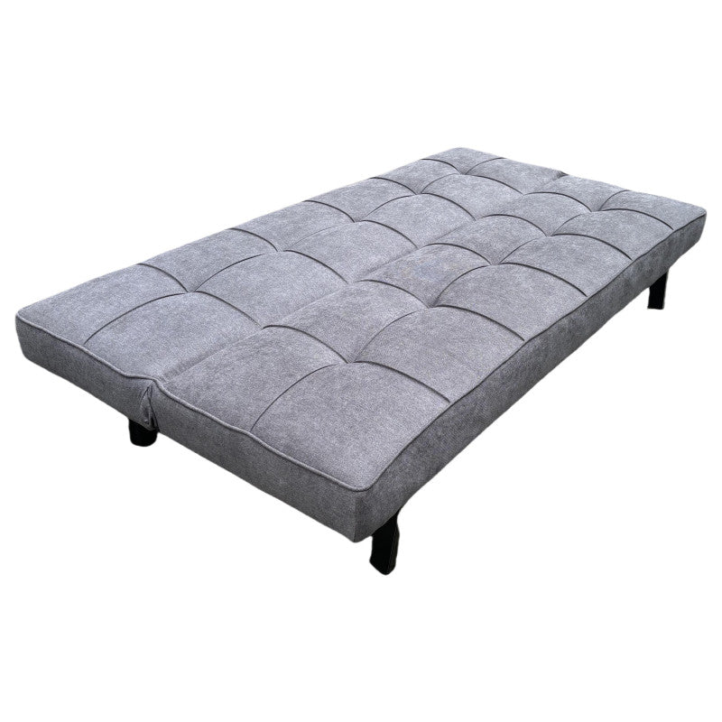 Divano Letto Clarelle In Tessuto Grigio Dimensione 178x81x71