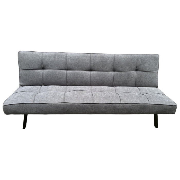 Divano Letto Clarelle In Tessuto Grigio Dimensione 178x81x71