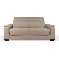 Divano letto colore tortora Mercurio 3 posti 210x94x90H