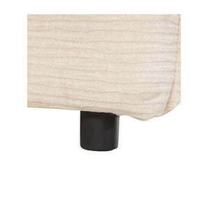 Divano Letto Ghide colore panna 217x86x95H:Comfort e Funzionalità