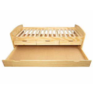 Divano letto Inter Link 90x200 con 3 cassetti e secondo letto estraibile