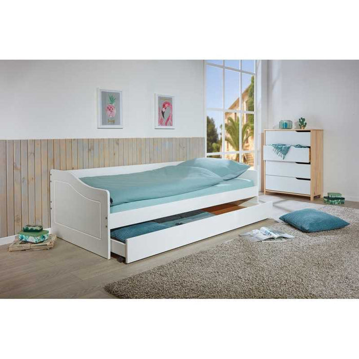 Divano letto Inter Link con letto superiore + cassone estraibile