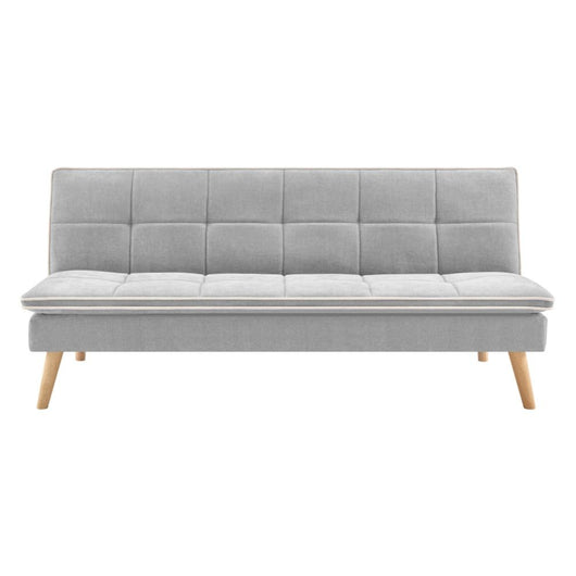 Divano letto Lunaria 3 posti colore grigio design moderno 182x88x80H