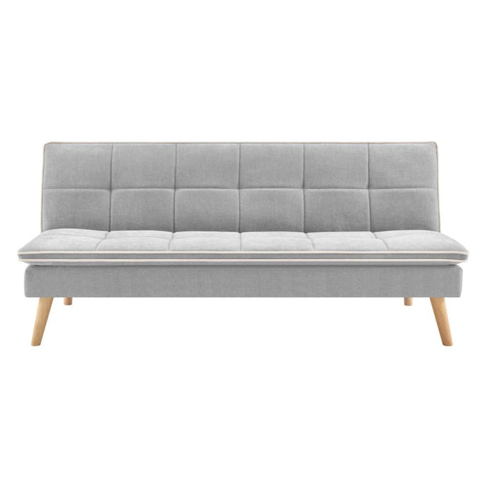 Divano letto Lunaria 3 posti colore grigio design moderno 182x88x80H