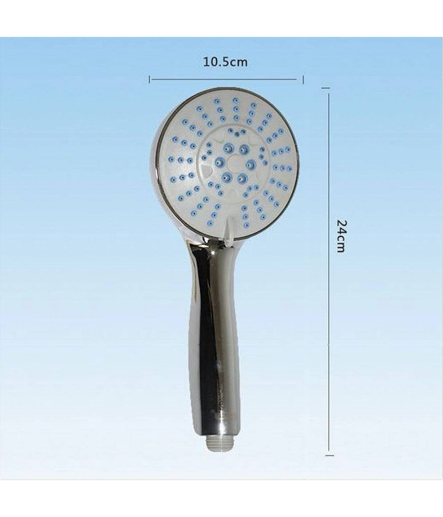 Trade Shop - Doccetta A Telefono Doccia Soffione Bagno Multigetto Regolabile 10.5x24 Cm 52039 -