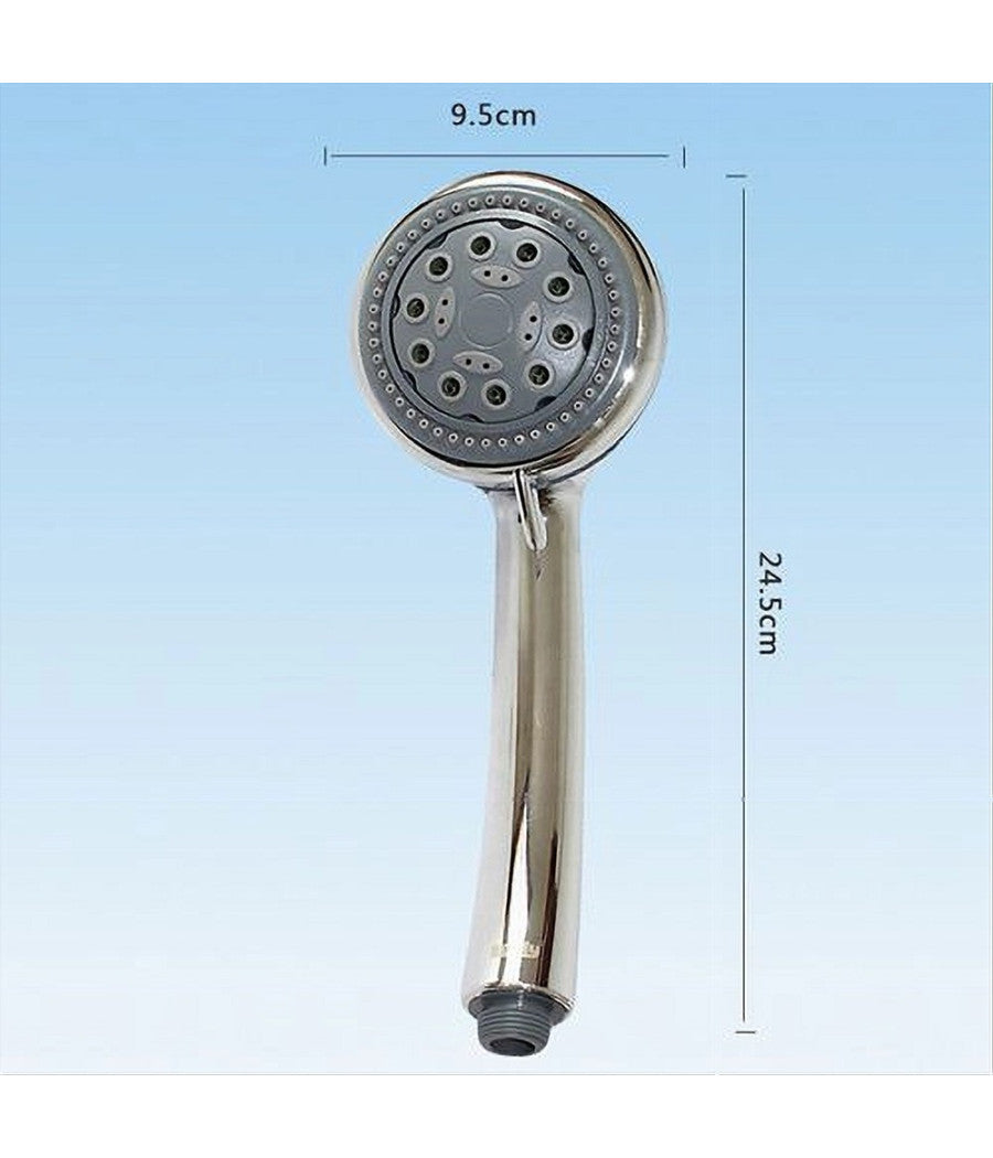 Doccetta A Telefono Soffione Doccia Bagno Multigetto Regolabile 9.5x24.5cm 52043         