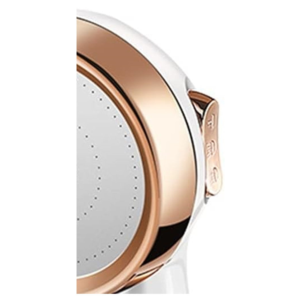 Trade Shop - Doccetta Doccia Bagno Soffione Con Pulsante Stop Multigetto Ventola A Spirale 87532         