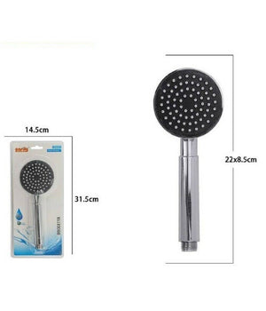 Doccetta Doccino Bagno 22x8.5cm Soffione Doccia Cornetta Rotondo Moderno 69295         