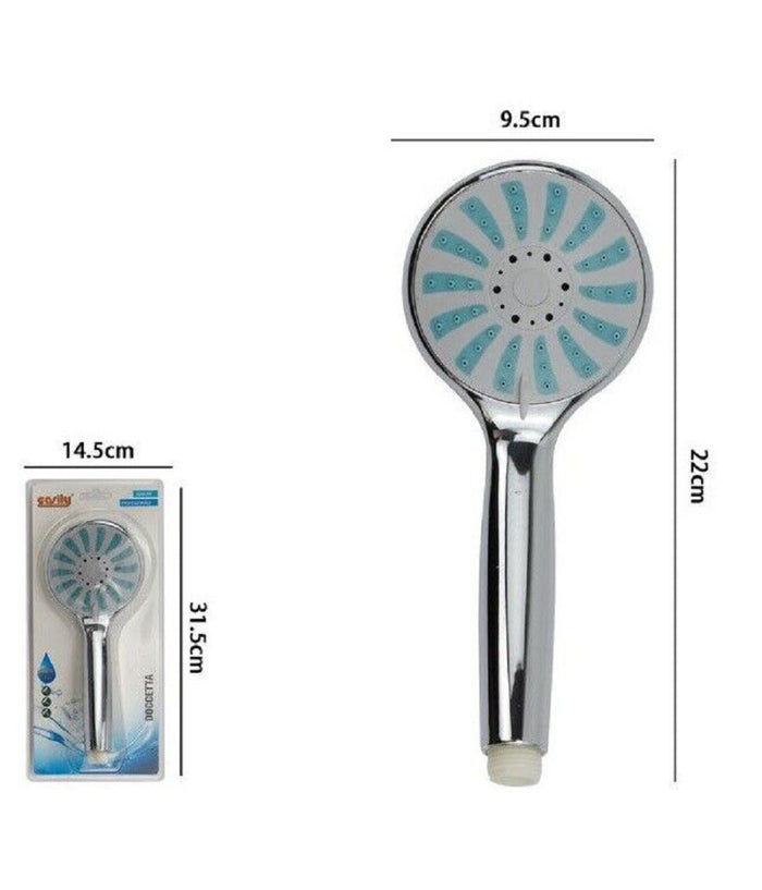 Doccetta Doccino Soffione Doccia Cornetta Elegante Moderno Bagno 22x9.5 Cm 69339         