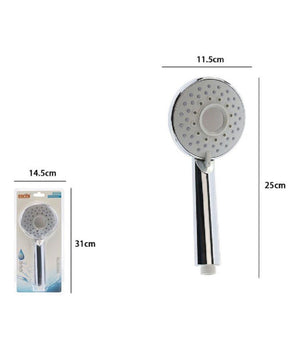 Doccetta Doccino Tondo Bagno Soffione Doccia Moderno Multigetto 25x11.5cm 79707         