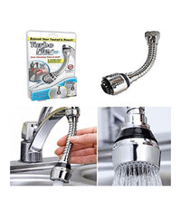 Doccetta Lunga Snodabile Turbo Flex 360° Tubo Flessibile Con Filtro Per Miscelatore         