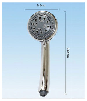 Doccetta Multigetto Soffione Doccia Bagno Telefono Tubo 1,8mt Supporto Muro 52044         