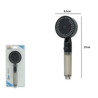 Trade Shop - Doccetta Multigetto Soffione Doccia Filtrato Bagno Con Pulsante Moderno Filtro 87527         