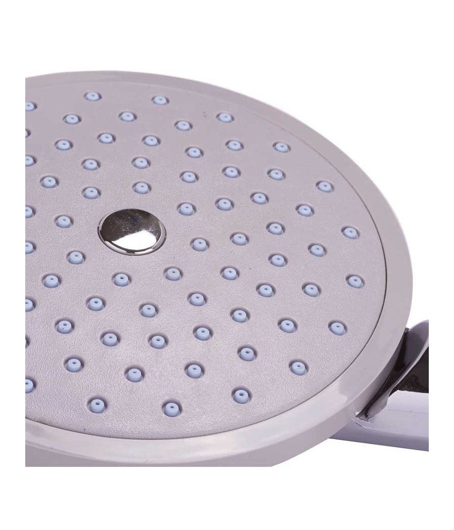 Doccetta Per Doccia Universale Massage 15cm Tropical Manopola Soffione Silver         