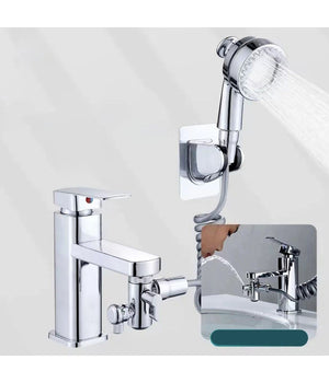 Doccetta Regolabile Piccolo A Mano Soffione Doccia Bagno Rubinetto Massaggio 87492         